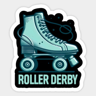 Roller Derby Sticker